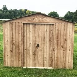 Abri De Jardin En Métal Imitation Bois 4,78m² - DURAMAX 10 Abri De Jardin En Métal Imitation Bois 4,78m² - DURAMAX -Jardin Abris Magasin abri de jardin en metal imitation bois 475m duramax 1 2