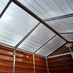 Abri De Jardin En Polycarbonate 1,55m² Skylight Amber - Palram - Canopia -Jardin Abris Magasin abri de jardin en polycarbonate 155m skylight amber palram 4