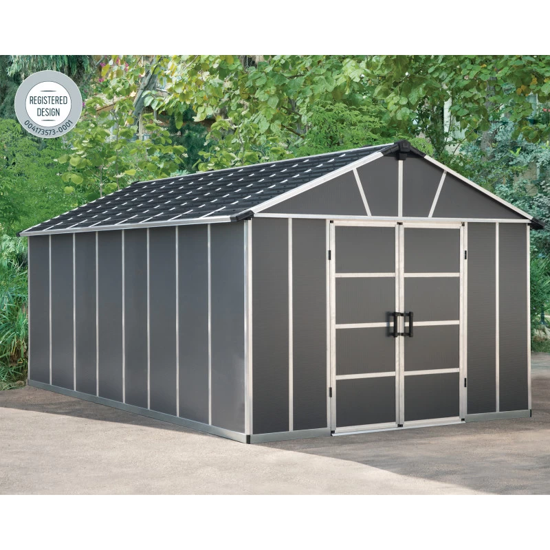 Abri De Jardin En Polycarbonate 17,2m² Sans Plancher YUKON - Palram - Canopia 6 Abri De Jardin En Polycarbonate 17,2m² Sans Plancher YUKON - Palram - Canopia – Image 4