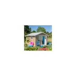 Abri De Jardin En PVC 11,2m² DECO Sherwood Grosfillex + Kit Ancrage Offert -Jardin Abris Magasin abri de jardin en pvc 112m deco sherwood grosfillex kit ancrage offert 5