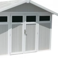 Abri De Jardin En PVC 11,2m² UTILITY Blanc Et Gris Bleu Grosfillex + Kit Ancrage Offert 13 Abri De Jardin En PVC 11,2m² UTILITY Blanc Et Gris Bleu Grosfillex + Kit Ancrage Offert -Jardin Abris Magasin abri de jardin en pvc 112m utility blanc et gris bleu grosfillex 5