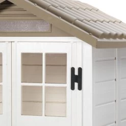 Abri De Jardin En PVC 1,97m² Avec Plancher Evo Tuscany 120 – Garofalo -Jardin Abris Magasin abri de jardin en pvc 197m avec plancher evo tuscany 120 garofalo 5