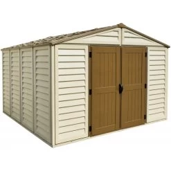 Abri De Jardin En PVC WoodStyle Premium 10,56m² Duramax -Jardin Abris Magasin abri de jardin en pvc woodstyle premium 1056m duramax 2