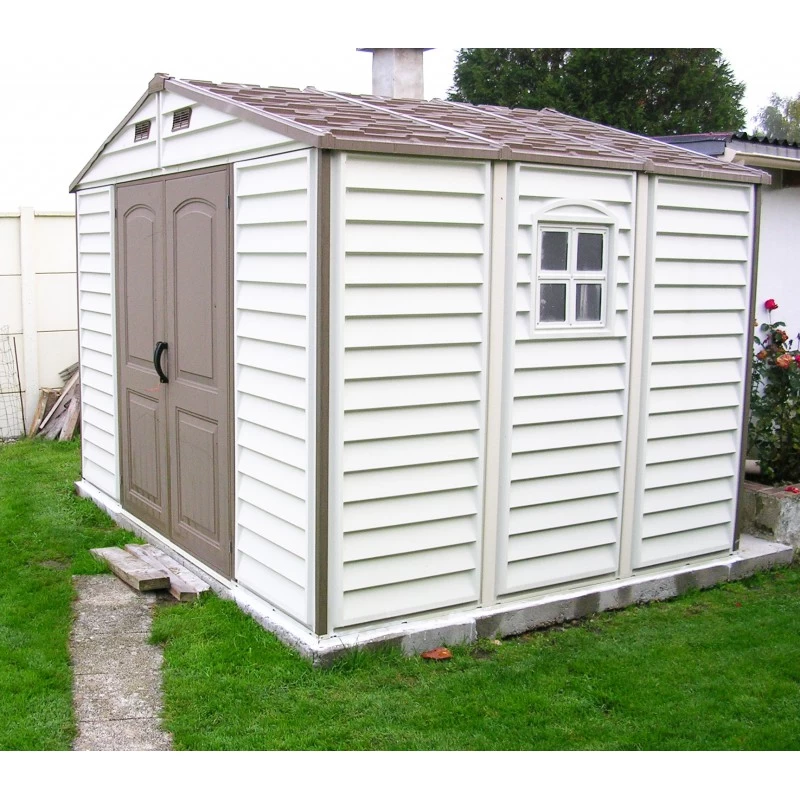 Abri De Jardin En PVC WoodStyle Premium 7,68m² Duramax 8 Abri De Jardin En PVC WoodStyle Premium 7,68m² Duramax – Image 6