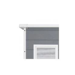Abri De Jardin En Résine 2,06m² Monopente + Plancher Gris Keter -Jardin Abris Magasin abri de jardin en resine 206m monopente plancher gris keter 5