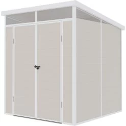 Abri De Jardin En Résine 3,24m² Beige Toit Monopente Skylight + Plancher - Jobu 13 Abri De Jardin En Résine 3,24m² Beige Toit Monopente Skylight + Plancher - Jobu -Jardin Abris Magasin abri de jardin en resine 324m beige toit monopente skylight plancher jobu 5