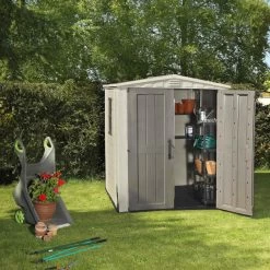 Abri De Jardin En Résine Sydney 3,48m² + Plancher Keter -Jardin Abris Magasin abri de jardin en resine sydney 348m plancher keter 2