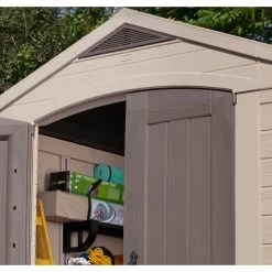 Abri De Jardin En Résine Sydney 4,41m² + Plancher Keter -Jardin Abris Magasin abri de jardin en resine sydney 441m plancher keter 3