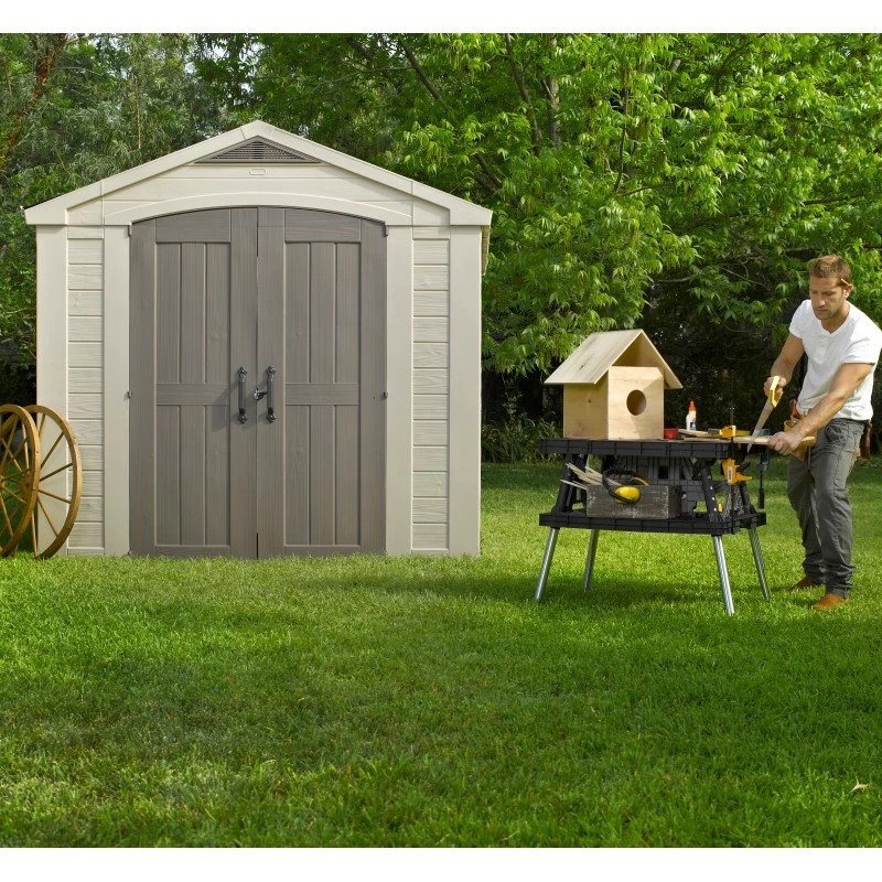 Abri De Jardin En Résine Sydney 6,32m² + Plancher Keter 5 Abri De Jardin En Résine Sydney 6,32m² + Plancher Keter – Image 3