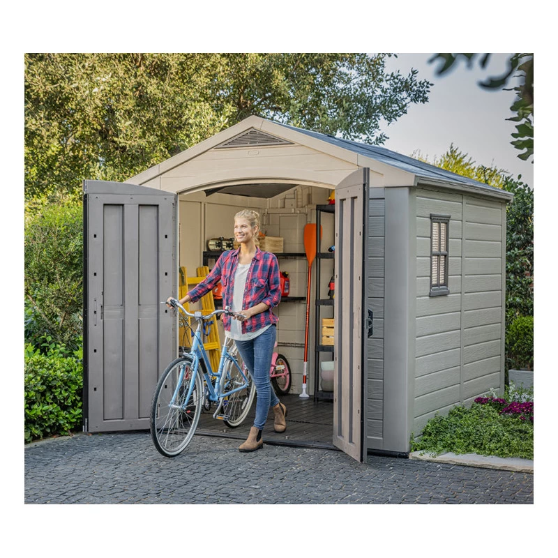 Abri De Jardin En Résine Sydney 6,32m² + Plancher Keter 3 Abri De Jardin En Résine Sydney 6,32m² + Plancher Keter