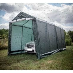 Abri De Jardin En Toile Renforcée Verte Toit 2 Pentes 18,60m² HABRITA 10 Abri De Jardin En Toile Renforcée Verte Toit 2 Pentes 18,60m² HABRITA -Jardin Abris Magasin abri de jardin en toile renforcee verte toit 2 pentes 1860m habrita 2