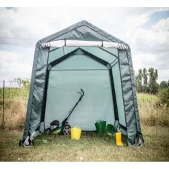 Abri De Jardin En Toile Renforcée Verte Toit 2 Pentes 9,30m² HABRITA 11 Abri De Jardin En Toile Renforcée Verte Toit 2 Pentes 9,30m² HABRITA -Jardin Abris Magasin abri de jardin en toile renforcee verte toit 2 pentes 930m habrita 3