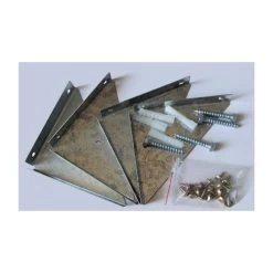 Abri De Jardin Métal 15,16m² PLUS Anthracite + Kit D'ancrage X-METAL -Jardin Abris Magasin abri de jardin metal 1516m plus anthracite kit d ancrage x metal 5