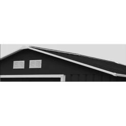 Abri De Jardin Métal 7,06m² PLUS Anthracite + Kit D'ancrage X-METAL -Jardin Abris Magasin abri de jardin metal 706m plus anthracite kit d ancrage x metal 5