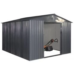 Abri De Jardin Métal 8,84m² FIRST Anthracite + Kit D'ancrage X-METAL 11 Abri De Jardin Métal 8,84m² FIRST Anthracite + Kit D'ancrage X-METAL -Jardin Abris Magasin abri de jardin metal 884m first anthracite kit d ancrage x metal 3