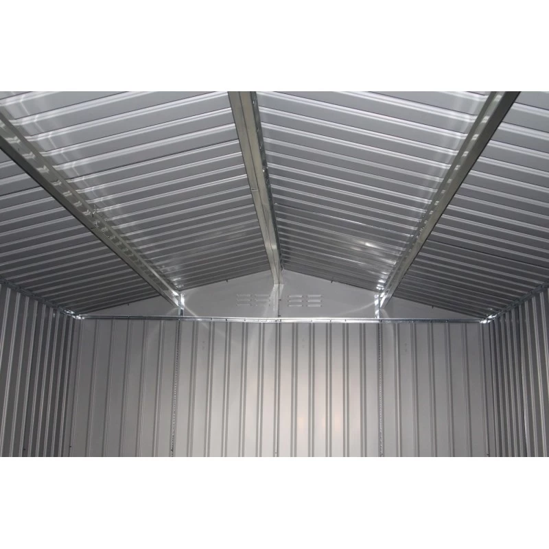 Abri De Jardin Métal 8,84m² FIRST Anthracite + Kit D'ancrage X-METAL 7 Abri De Jardin Métal 8,84m² FIRST Anthracite + Kit D'ancrage X-METAL – Image 5