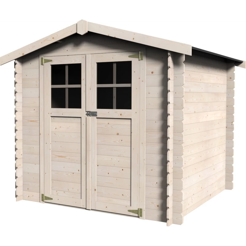 Abri De Jardin Milovic 4,90m² En Bois Massif 19mm Avec Double Porte – Décor Et Jardin 3 Abri De Jardin Milovic 4,90m² En Bois Massif 19mm Avec Double Porte – Décor Et Jardin