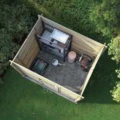 Abri De Jardin Moderne En Bois Traité Autoclave 3,9m² - Madriers 28mm - Nicia - Forest Style -Jardin Abris Magasin abri de jardin moderne en bois traite autoclave 39m madriers 28mm nicia forest style 2