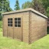Abri De Jardin Riom 7,09m² En Bois Traité Autoclave 28mm à Toit Monopente - SOLID -Jardin Abris Magasin abri de jardin riom 709m en bois traite autoclave 28mm a toit monopente solid