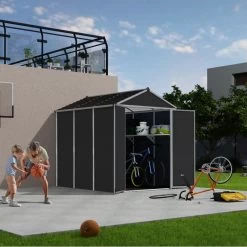 Jardin Abris Magasin -Jardin Abris Magasin abri de jardin rubicon 42m en aluminium et polycarbonate palram 1 1