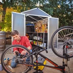 Abri De Jardin RUBICON 4,2m² En Aluminium Et Polycarbonate - Palram - Canopia -Jardin Abris Magasin abri de jardin rubicon 42m en aluminium et polycarbonate palram 1 2