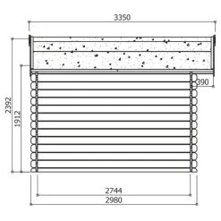 Abri De Jardin Sologne 8,88m² En Bois Massif 28mm Autoclave - SOLID -Jardin Abris Magasin abri de jardin sologne 888m en bois massif 28mm autoclave solid 2
