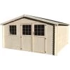 Abri De Jardin Vallauris 16,68m² En Bois Massif 34mm Avec Double Porte Et Fenêtre – Décor Et Jardin 2 Abri De Jardin Vallauris 16,68m² En Bois Massif 34mm Avec Double Porte Et Fenêtre – Décor Et Jardin -Jardin Abris Magasin abri de jardin vallauris 1668m en bois massif 34mm avec double porte et fenetre decor et jardin