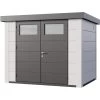 Abri En Acier Galvanisé Blanc 5,6m² Avec Double Porte Eleganto 2721 Telluria 2 Abri En Acier Galvanisé Blanc 5,6m² Avec Double Porte Eleganto 2721 Telluria -Jardin Abris Magasin abri en acier galvanise blanc 56m avec double porte eleganto 2721 telluria