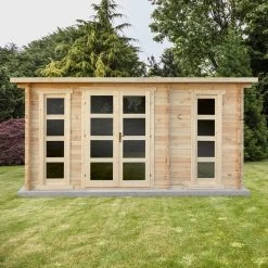 Abri En Bois Cloisonné 15m² MODERNE - Madriers 28mm Gardy Shelter 9 Abri En Bois Cloisonné 15m² MODERNE - Madriers 28mm Gardy Shelter -Jardin Abris Magasin abri en bois cloisonne 15m moderne madriers 28mm gardy shelter 1