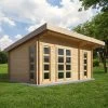 Abri En Bois Massif 19,25m² Cloisonné MODERNE 40mm Gardy Shelter 2 Abri En Bois Massif 19,25m² Cloisonné MODERNE 40mm Gardy Shelter -Jardin Abris Magasin abri en bois massif 1925m cloisonne moderne 40mm gardy shelter