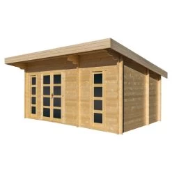 Abri En Bois Massif 19,25m² Cloisonné MODERNE 40mm Gardy Shelter 12 Abri En Bois Massif 19,25m² Cloisonné MODERNE 40mm Gardy Shelter -Jardin Abris Magasin abri en bois massif 1925m cloisonne moderne 40mm gardy shelter 4