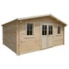 Abri En Bois Massif 19,82m² PLUS - Madriers 28mm Gardy Shelter 1 Abri En Bois Massif 19,82m² PLUS - Madriers 28mm Gardy Shelter -Jardin Abris Magasin abri en bois massif 1982m plus madriers 28mm gardy shelter
