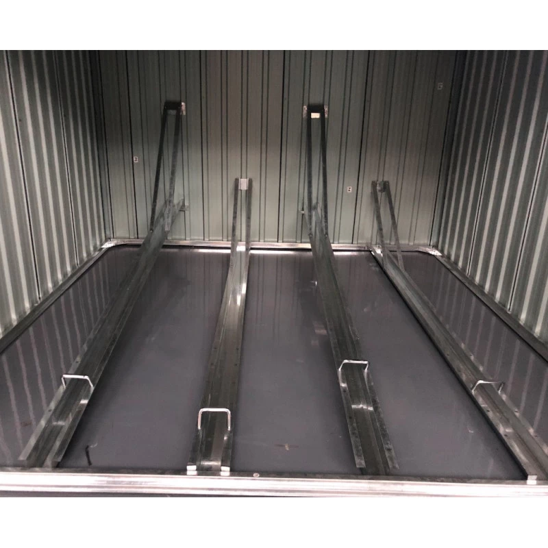 Abri Pour 4 Vélos En Métal Anthracite 4,2m² + Kit D'ancrage X-METAL 6 Abri Pour 4 Vélos En Métal Anthracite 4,2m² + Kit D'ancrage X-METAL – Image 4