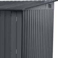 Abri Pour 4 Vélos En Métal Anthracite 4,2m² + Kit D'ancrage X-METAL 13 Abri Pour 4 Vélos En Métal Anthracite 4,2m² + Kit D'ancrage X-METAL -Jardin Abris Magasin abri pour 4 velos en metal anthracite 42m kit d ancrage x metal 5