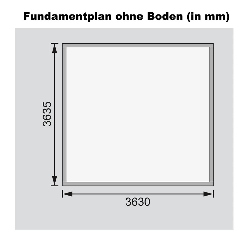 Abri Toit Plat 13,60m² Bois Massif 40mm Northeim 5 – Karibu 7 Abri Toit Plat 13,60m² Bois Massif 40mm Northeim 5 – Karibu – Image 5