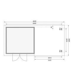 Abri Toit Plat 9,55m² Bois Massif 40mm Northeim 3 Avec Appentis 330cm – Karibu 10 Abri Toit Plat 9,55m² Bois Massif 40mm Northeim 3 Avec Appentis 330cm – Karibu -Jardin Abris Magasin abri toit plat 955m bois massif 40mm northeim 3 avec appentis 330cm woodfeeling 2