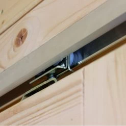 Abri Toit Plat En Bois Massif 19mm Qubic 6,05m² + Appentis 5,6m² Gris Terre - Karibu -Jardin Abris Magasin abri toit plat en bois massif 19mm qubic 605m appentis 56m gris terre karibu 5