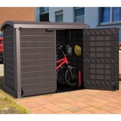 Armoire De Rangement En Résine Gris 1200L StoreAway – DURAMAX