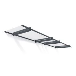 Auvent Marquise En Acrylique Gris Clair NANCY™ 4100 – Canopia By Palram 10 Auvent Marquise En Acrylique Gris Clair NANCY™ 4100 – Canopia By Palram -Jardin Abris Magasin auvent marquise en acrylique gris clair nancy 4100 canopia 2