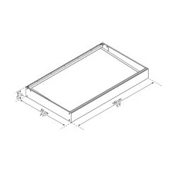 Auvent Marquise En Acrylique Gris Clair Sophia™ 1600 – Canopia -Jardin Abris Magasin auvent marquise en acrylique gris clair sophia 1600 canopia 2