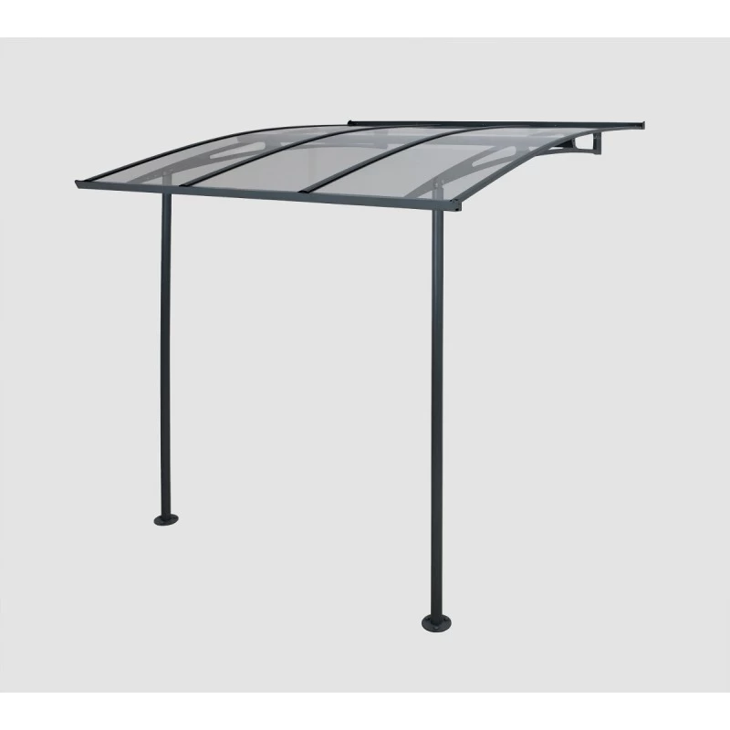 Auvent Marquise En Acrylique Transparent Vega™ 2000 – Palram - Canopia 6 Auvent Marquise En Acrylique Transparent Vega™ 2000 – Palram - Canopia – Image 4