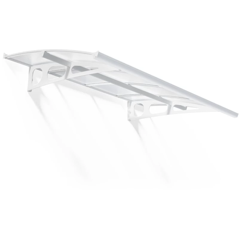 Auvent Marquise En Polycarbonate 6mm Bordeaux™ 2230 – Canopia By Palram 4 Auvent Marquise En Polycarbonate 6mm Bordeaux™ 2230 – Canopia By Palram – Image 2