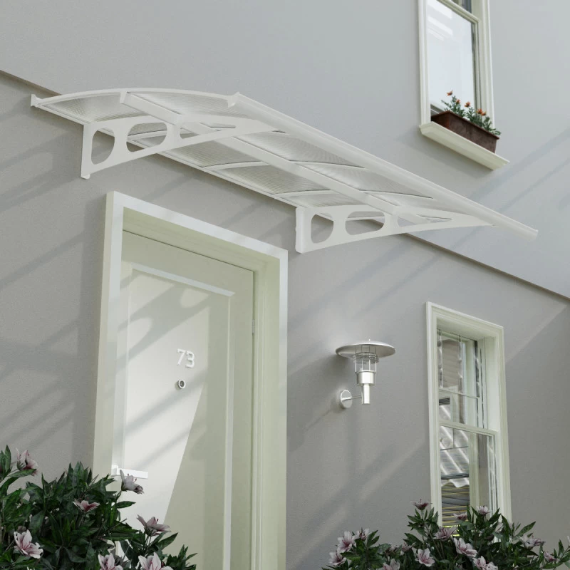 Auvent Marquise En Polycarbonate 6mm Bordeaux™ 2230 – Canopia By Palram 3 Auvent Marquise En Polycarbonate 6mm Bordeaux™ 2230 – Canopia By Palram