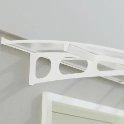 Auvent Marquise En Polycarbonate 6mm Bordeaux™ 4460 – Canopia By Palram -Jardin Abris Magasin auvent marquise en polycarbonate 6mm bordeaux 4460 palram canopia 3