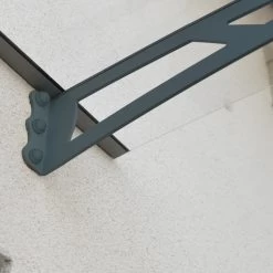 Auvent Marquise Transparent AQUILA™ 4500 - Palram - Canopia -Jardin Abris Magasin auvent marquise transparent aquila 4500 palram 5