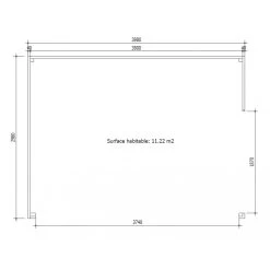 Bureau De Jardin En Bois Massif 11,8m² - Madriers 40mm Gardy Shelter -Jardin Abris Magasin bureau de jardin en bois massif 118m madriers 40mm gardy shelter 3