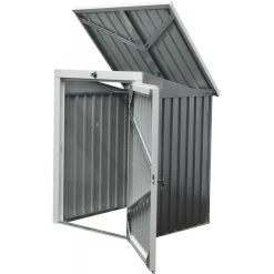 Cache-poubelle Simple En Acier Pour Conteneurs 240L – Westmann 10 Cache-poubelle Simple En Acier Pour Conteneurs 240L – Westmann -Jardin Abris Magasin cache poubelle simple en acier pour conteneurs 240l westmann 2