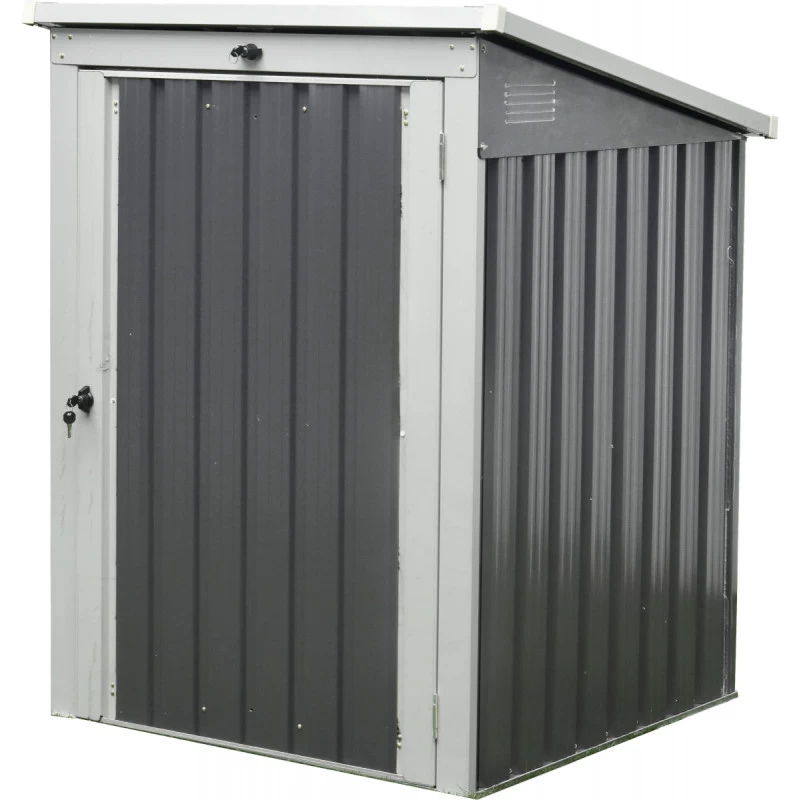 Cache-poubelle Simple En Acier Pour Conteneurs 240L – Westmann 3 Cache-poubelle Simple En Acier Pour Conteneurs 240L – Westmann