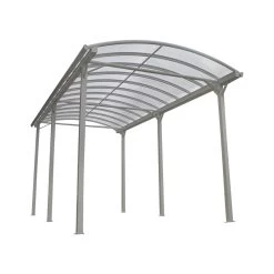 Carport Camping Car Blanc En Aluminium 3,60x7,62m Et Polycarbonate 6mm X-METAL -Jardin Abris Magasin carport camping car blanc en aluminium 360x766m et polycarbonate 6mm x metal 3
