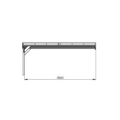 Carport Double Adossable 30,6m² En Bois Autoclave FSC Victor – Forest Style -Jardin Abris Magasin carport double adossable 306m en bois autoclave fsc victor forest style 2